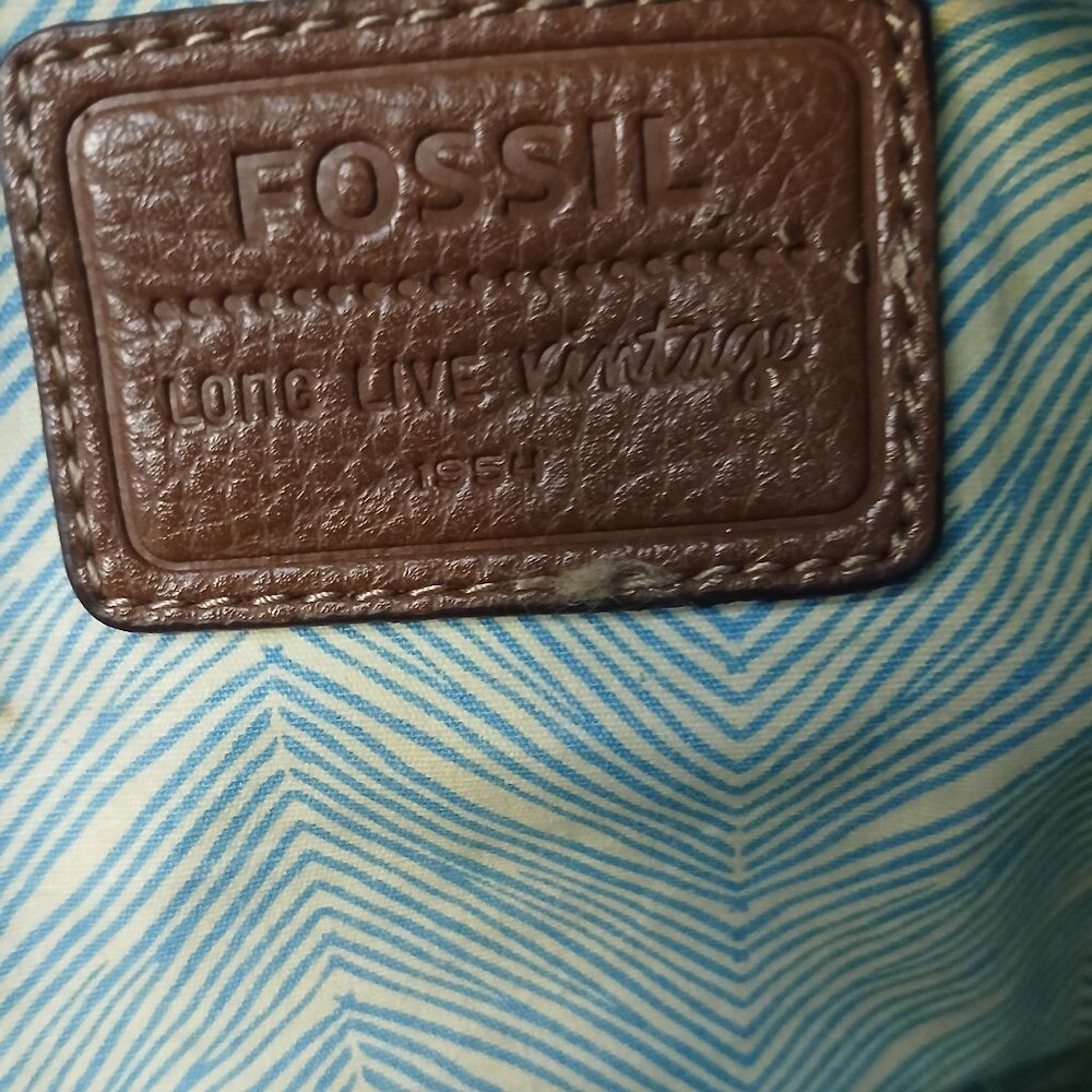Fossil Canvas Picnic Hobo - Picture 2 of 11